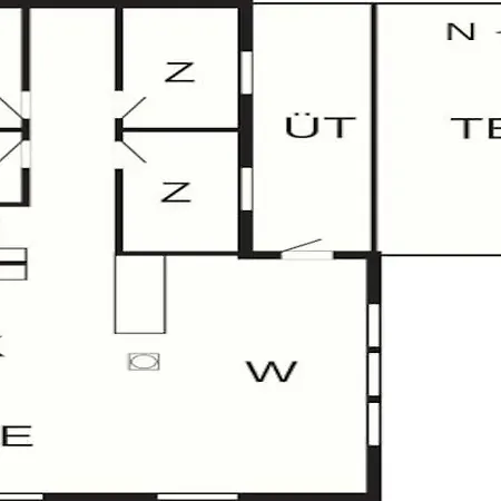 6 Person In Saeby-by Traum Casa de Férias